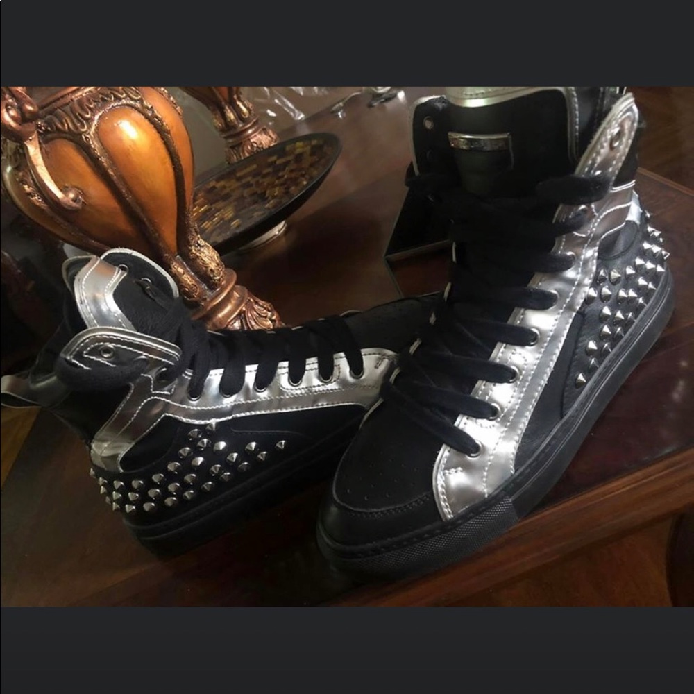 Dsquared2 551 Maxi Sole Black Sequins Sn size 9